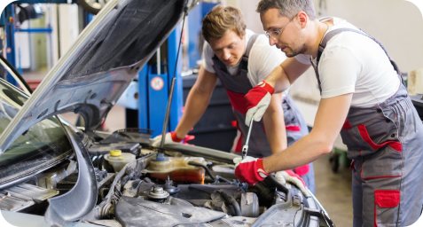 mechanic in training